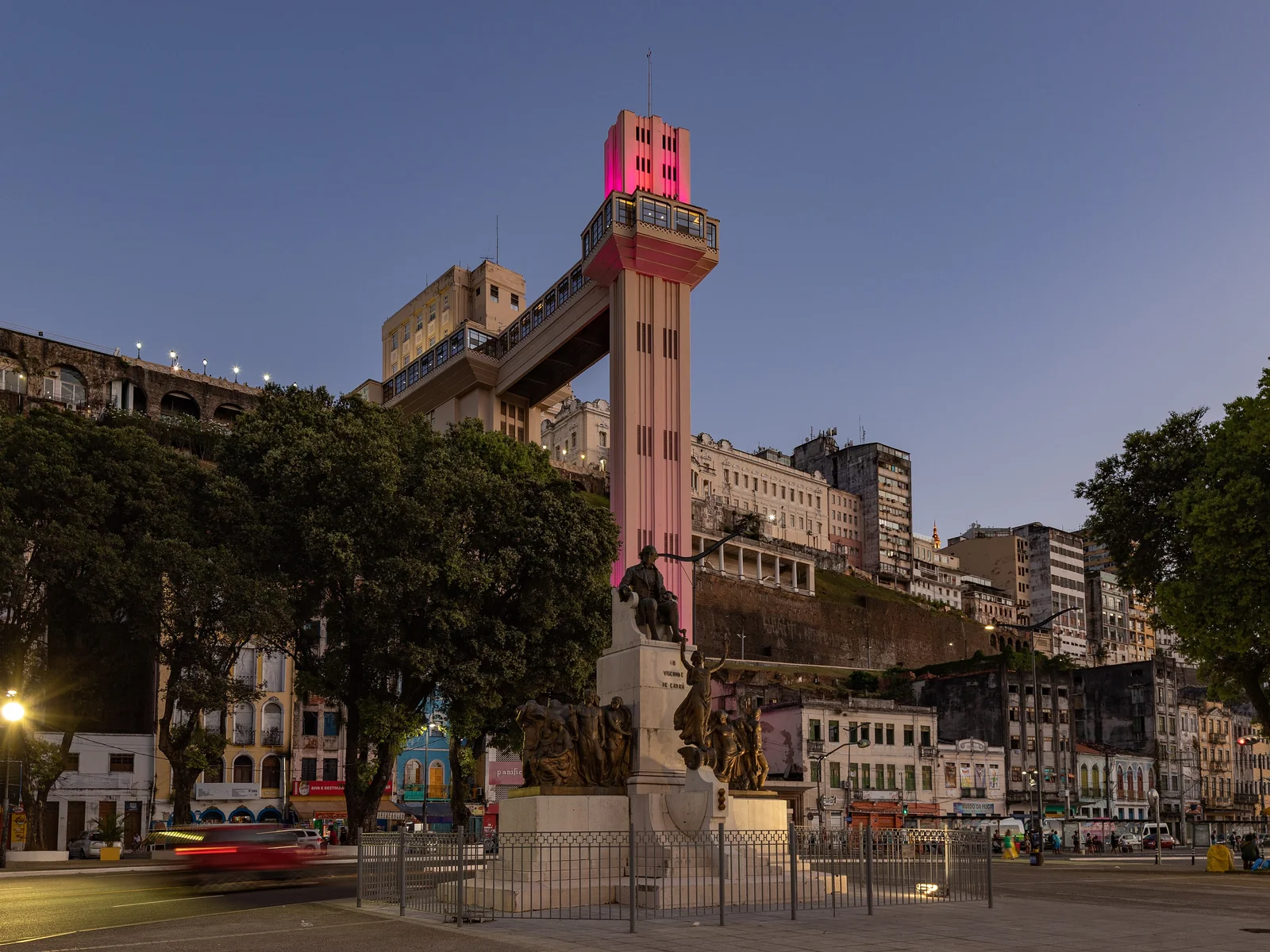 Elevador Lacerda Salvador Bahia Outubro Rosa 2021-1851