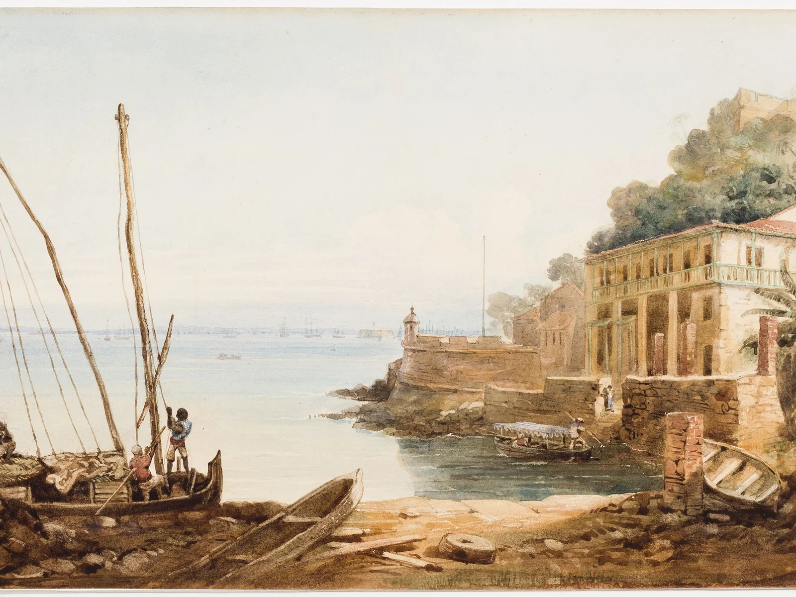 Gamboa landing Bahia, da Coleção Brasiliana Iconográfica.jpg