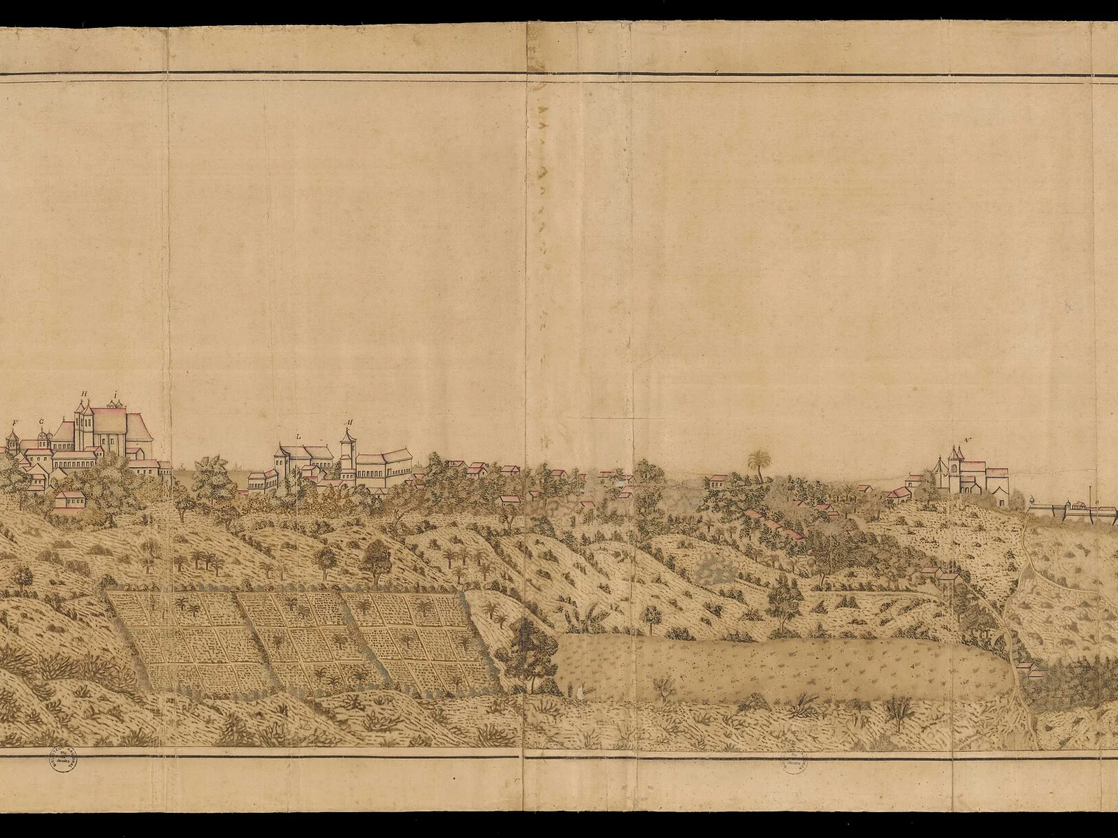 Tomada da cidade de São Salvador século XVIII (panorâmico).jpg