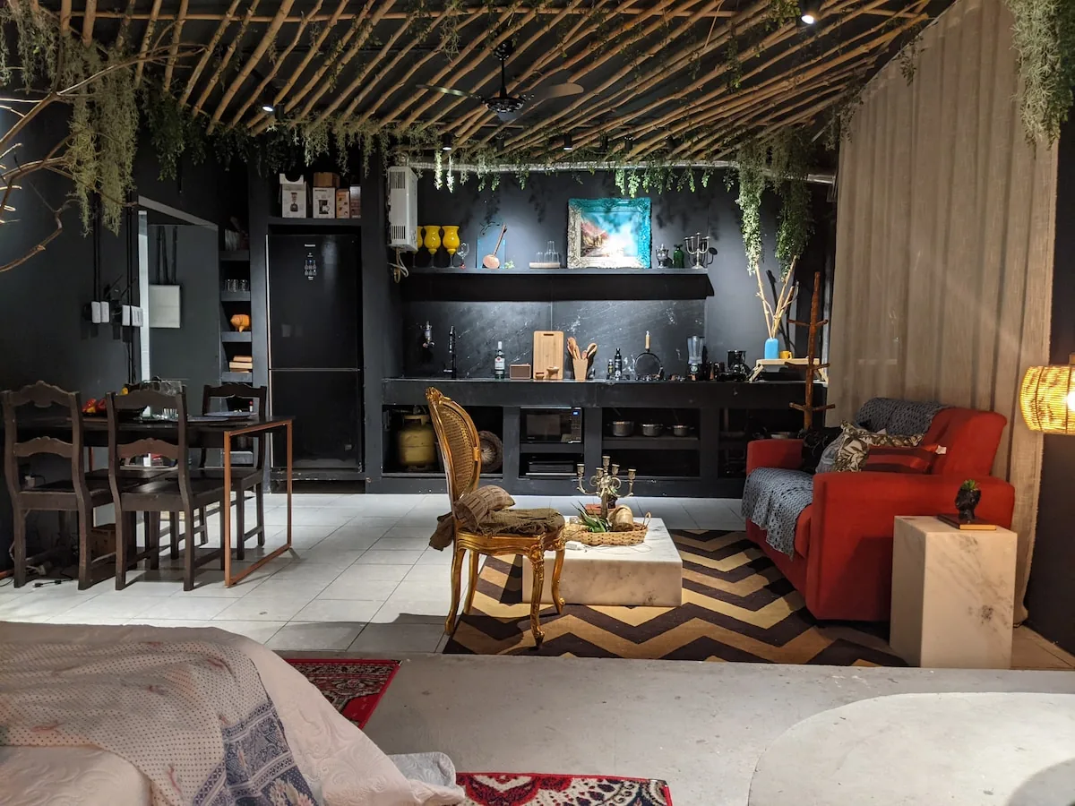 Sala de estar — Penthouse Jacuzzi ao Lado do Elevador, Salvador, Bahia