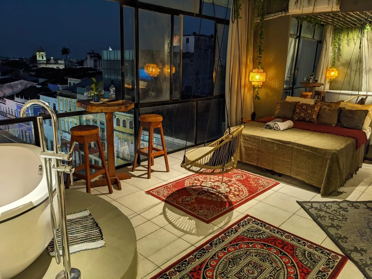 Fotos adicionais — Vista do Elevador e Mar + Jacuzzi, Salvador, Bahia