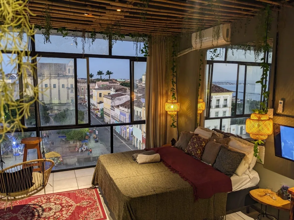 Fotos adicionais — Vista do Elevador e Mar + Jacuzzi, Salvador, Bahia