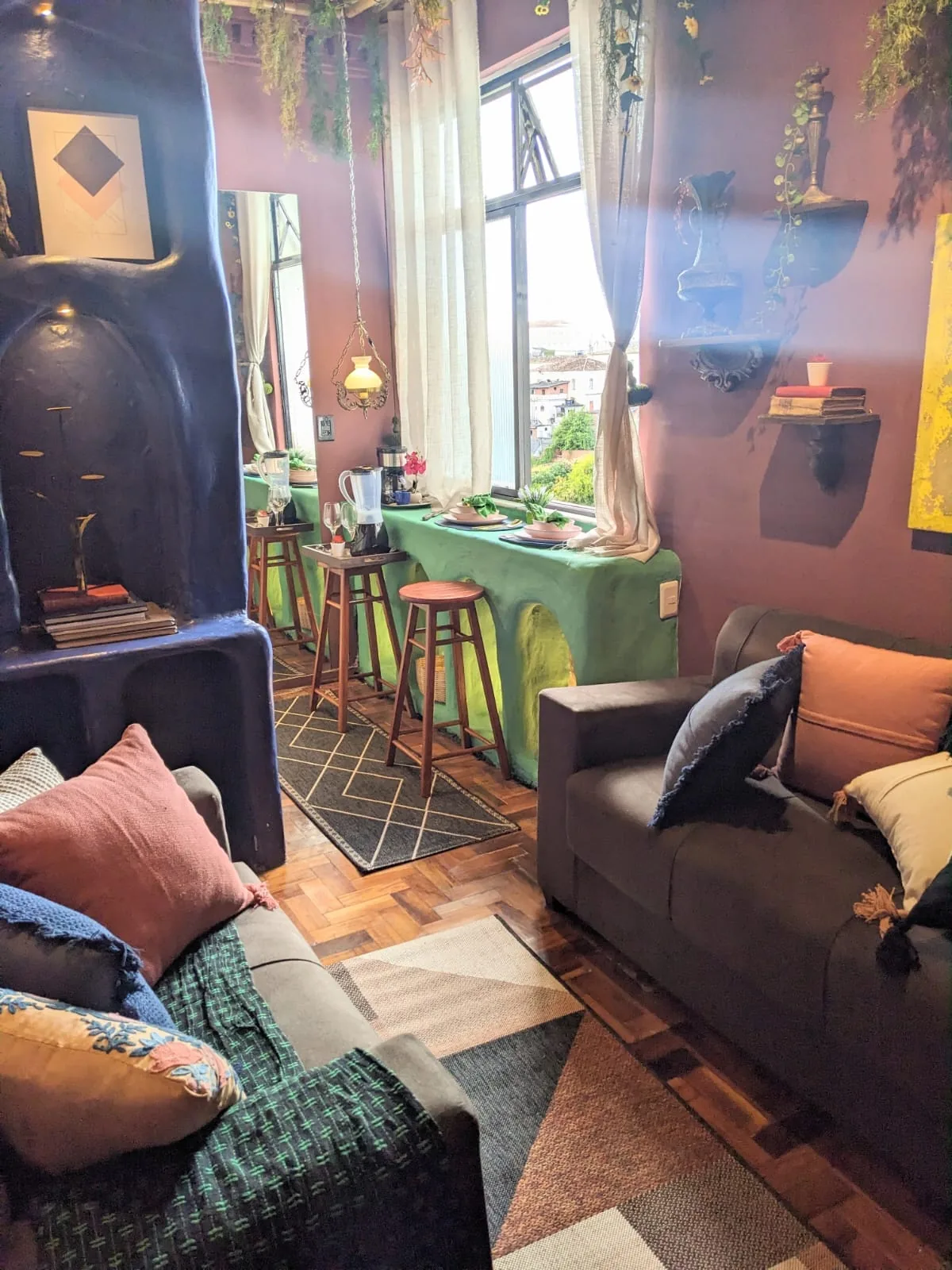 Sala de estar — Suite Colonial — Perto do Elevador e Hotel Fasano, Salvador, Bahia